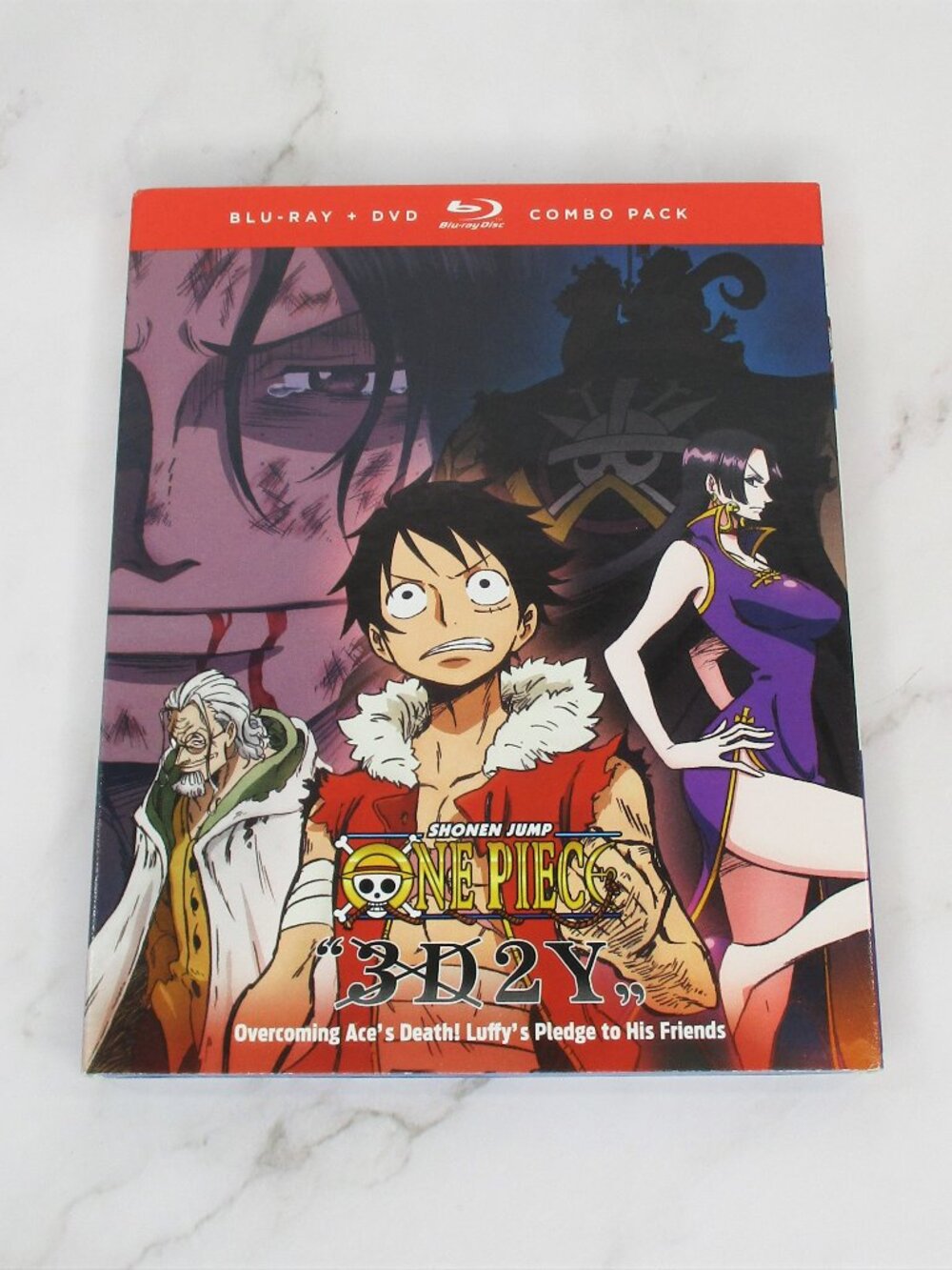 Shonen Jump One Piece: 3D2Y (Blu-Ray DVD Combo) Japanese Anime TV Special